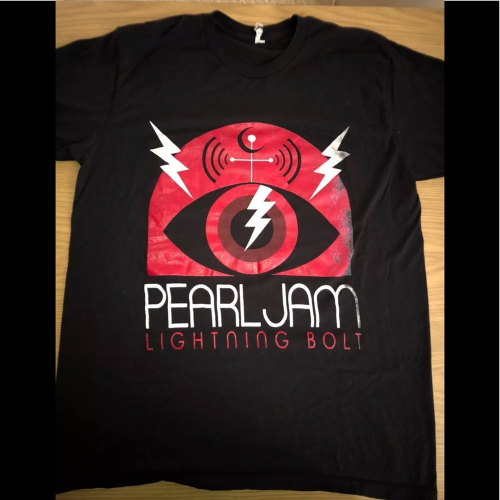 Pearl Jam Lighting Bolt 2013 Tour Shirt